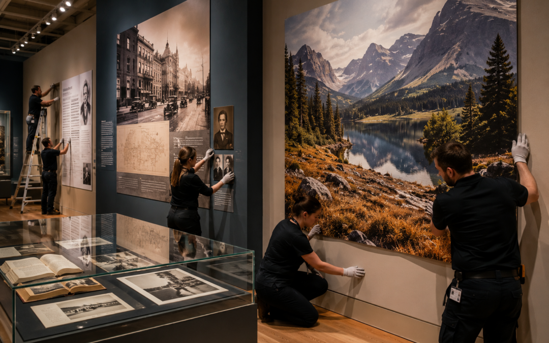 Museum and Gallery Graphics: Where Precision Meets Permanence