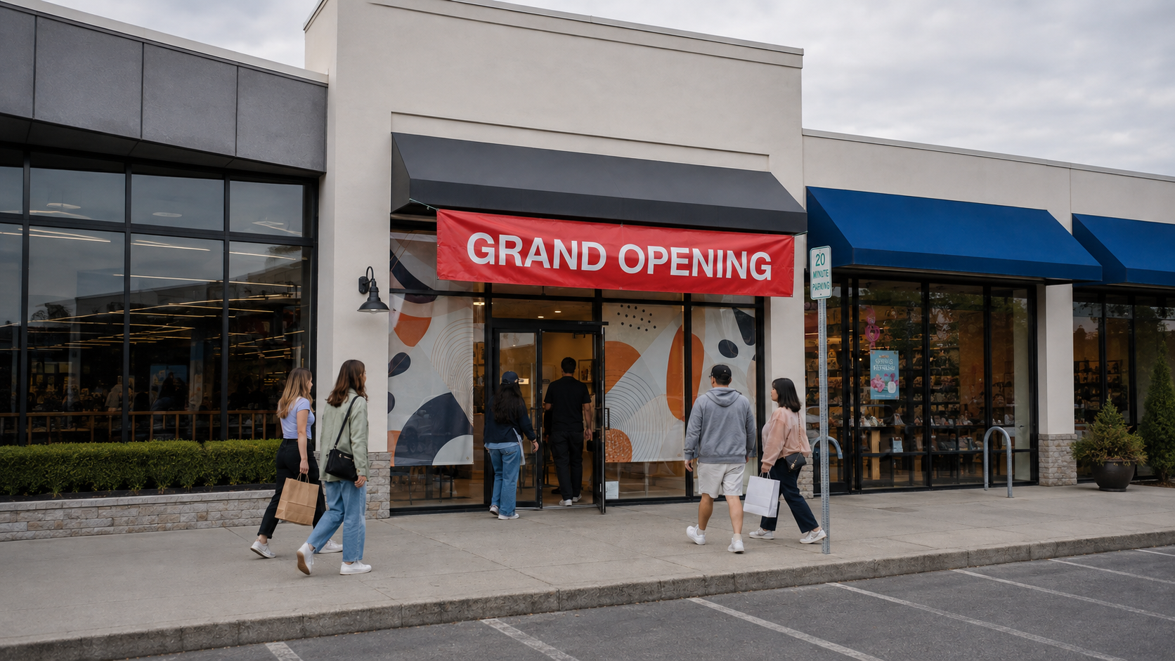 pop up grand opening Pop up grand opening